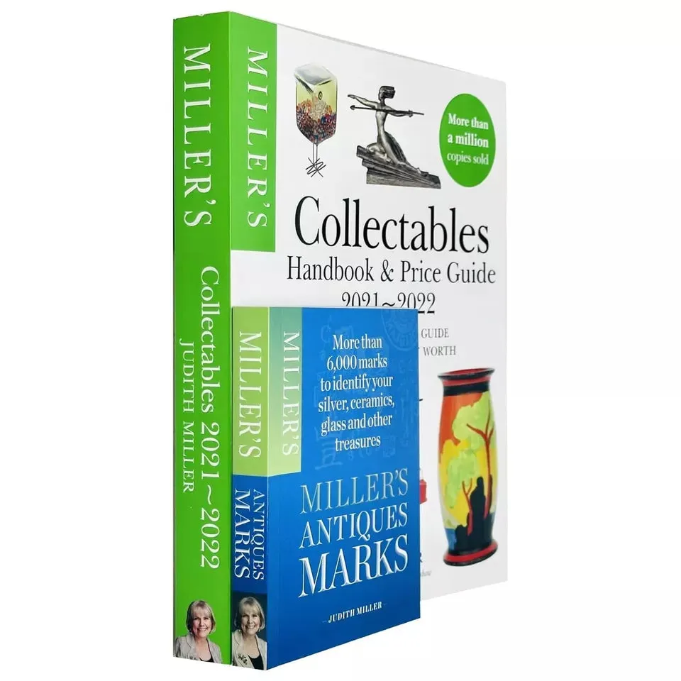 Judith Miller Collection 2 Books Set Miller's Antiques Marks, Collectables Hand