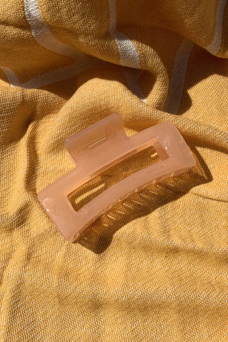 June Glassy Hair Claw