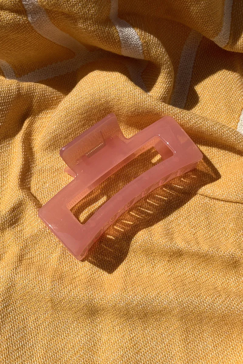 June Glassy Hair Claw