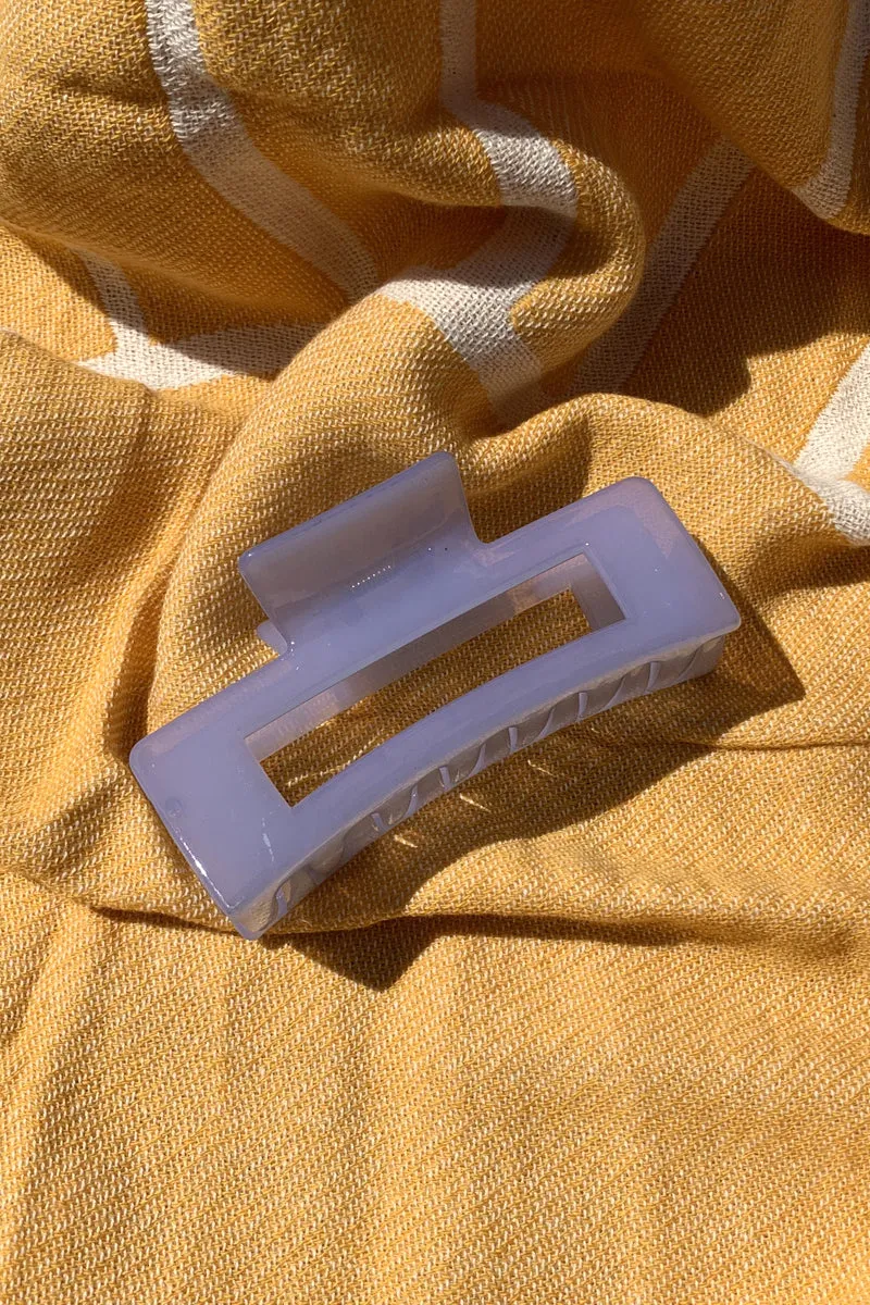 June Glassy Hair Claw