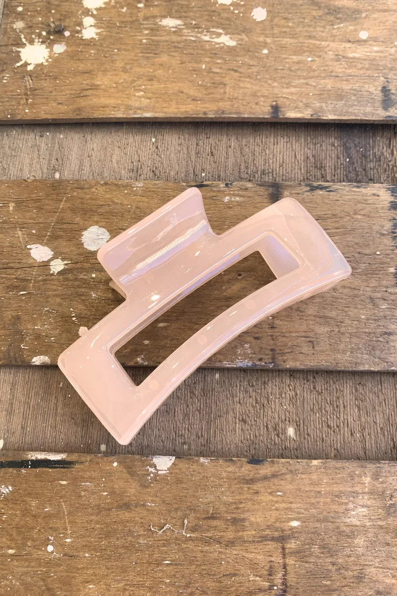 June Glassy Hair Claw