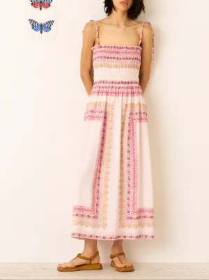 Kaia Blush Tile Dress