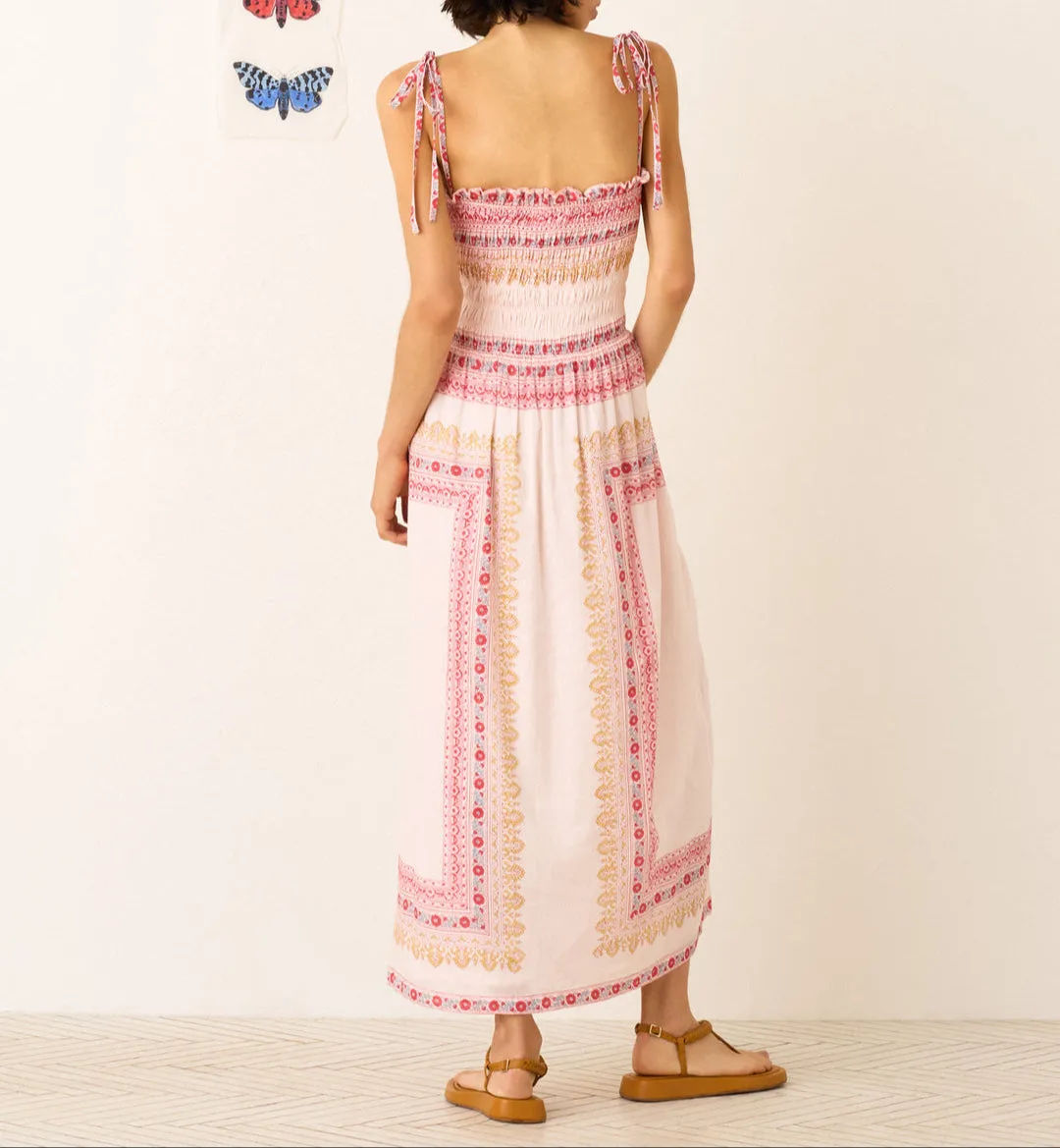 Kaia Blush Tile Dress