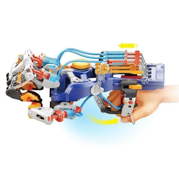 Kit robotica S.T.E.M. - Mana cyborg hidraulica