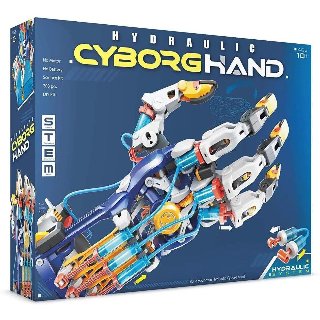 Kit robotica S.T.E.M. - Mana cyborg hidraulica