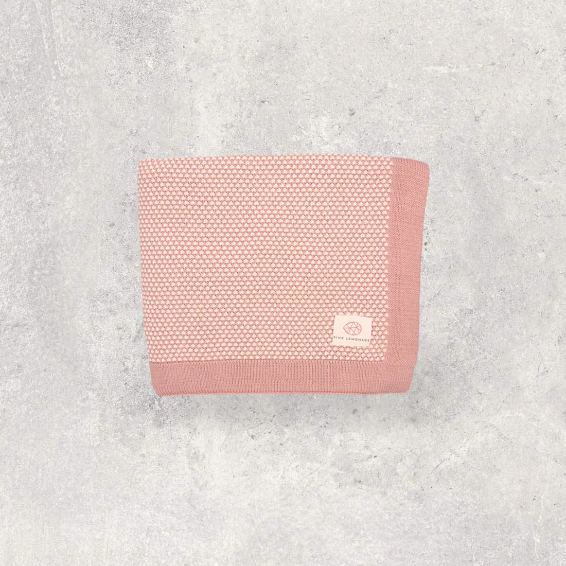 Knit & Lovie Set - Elegant Pink/Natural