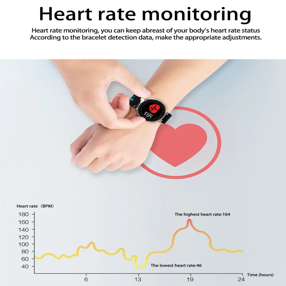 L8 Smart Heart Rate Wearable Monitor Fitness Band