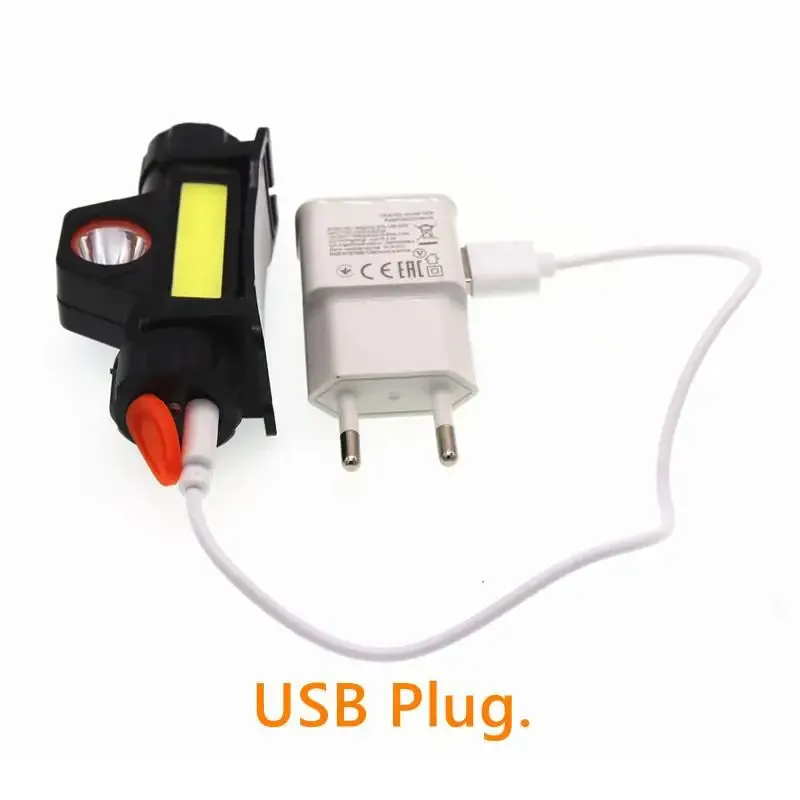 LAMPE FRONTALE - MINI LAMPE FRONTALE LANTERNE Q5  COB À LED