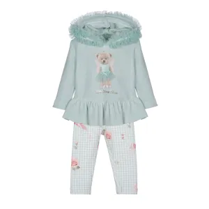 LAPIN HOUSE -  Fairy Bear Legging Set - Mint