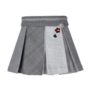LAPIN HOUSE - Panel Skirt & Top- Grey