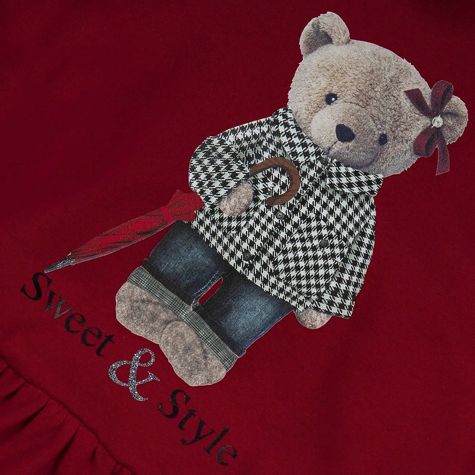 LAPIN HOUSE - Teddy Dress - Red