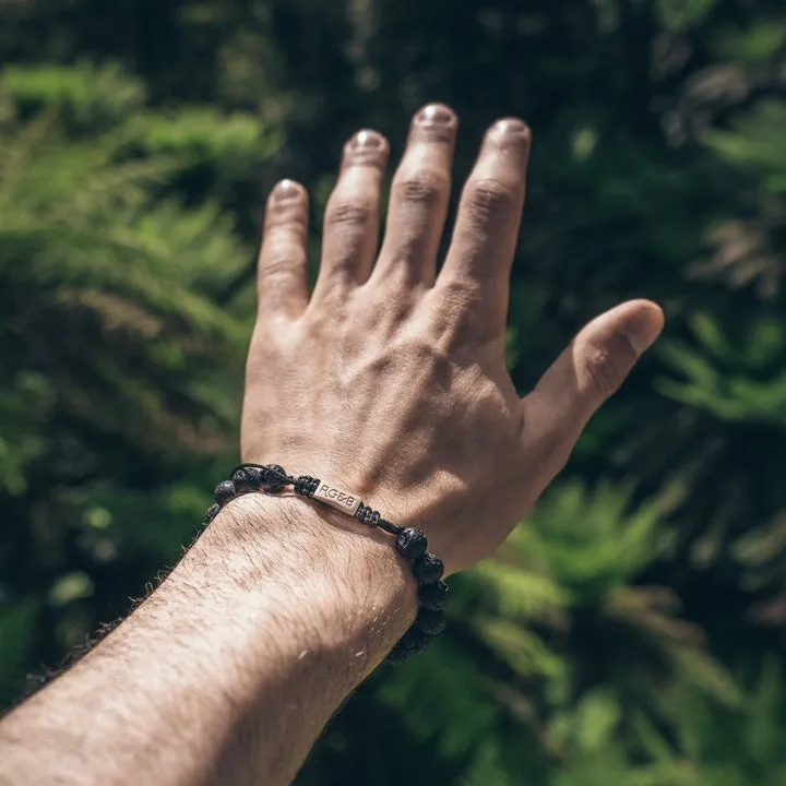 Lava Stone Bead Bracelet - Premium