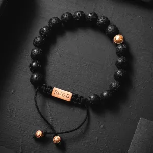 Lava Stone Bead Bracelet - Premium