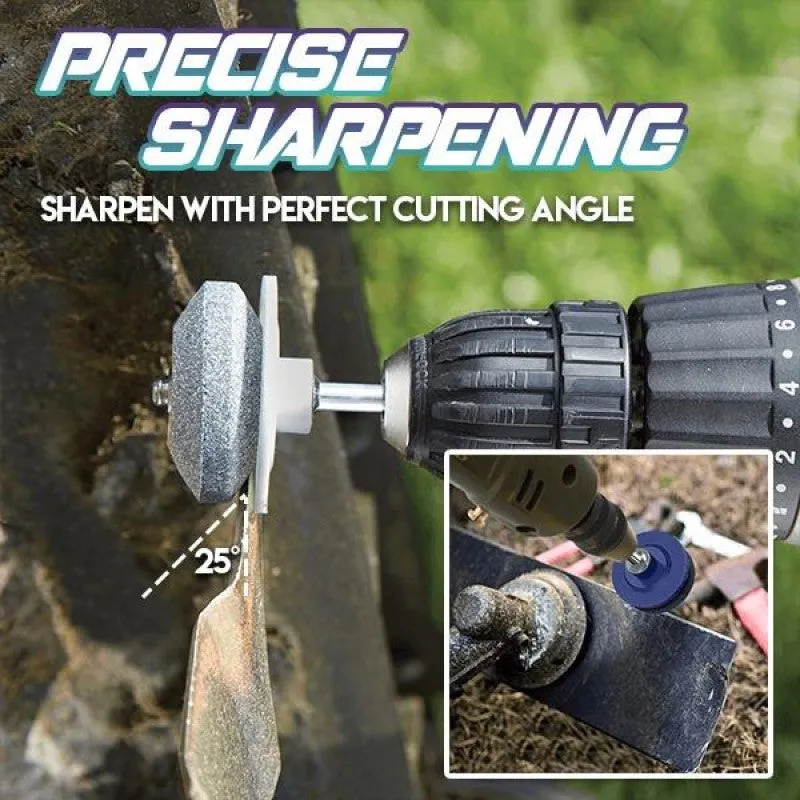 Lawn Mower Blade Sharpener (Upgraded Double Layer) 2021