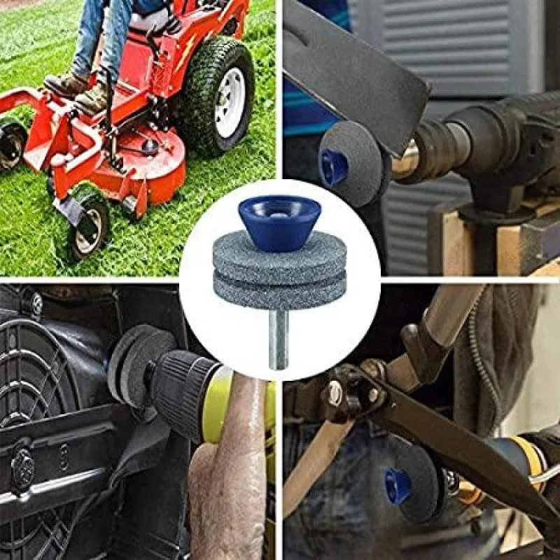 Lawn Mower Blade Sharpener (Upgraded Double Layer) 2021