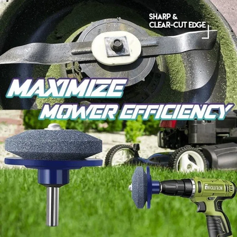 Lawn Mower Blade Sharpener (Upgraded Double Layer) 2021