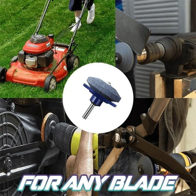 Lawn Mower Blade Sharpener (Upgraded Double Layer) 2021