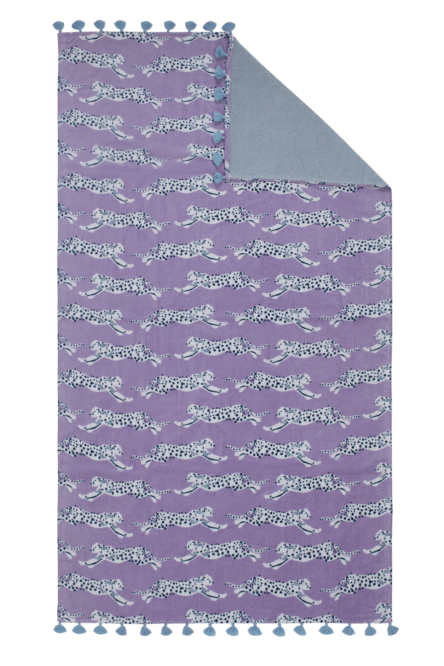Leaping Leopard Beach towel