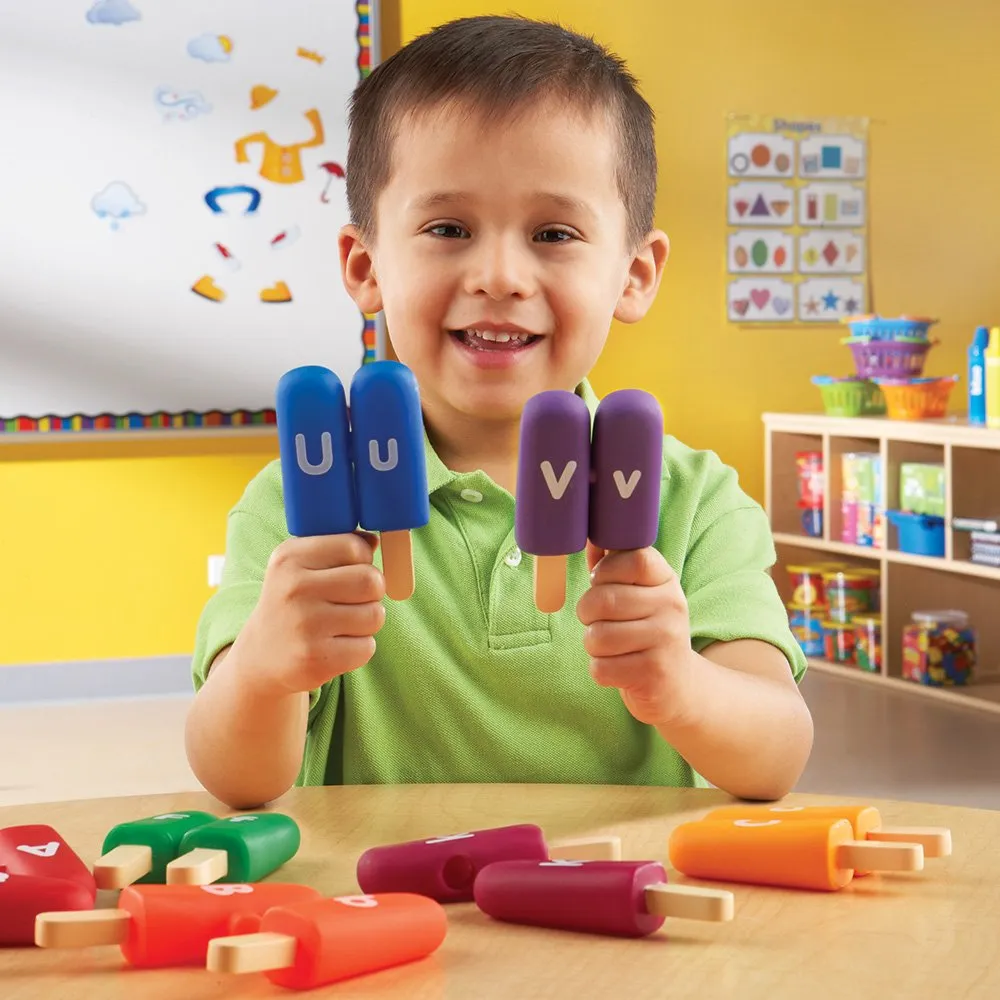 Learning Resources Smart Snacks Alpha Popsicles