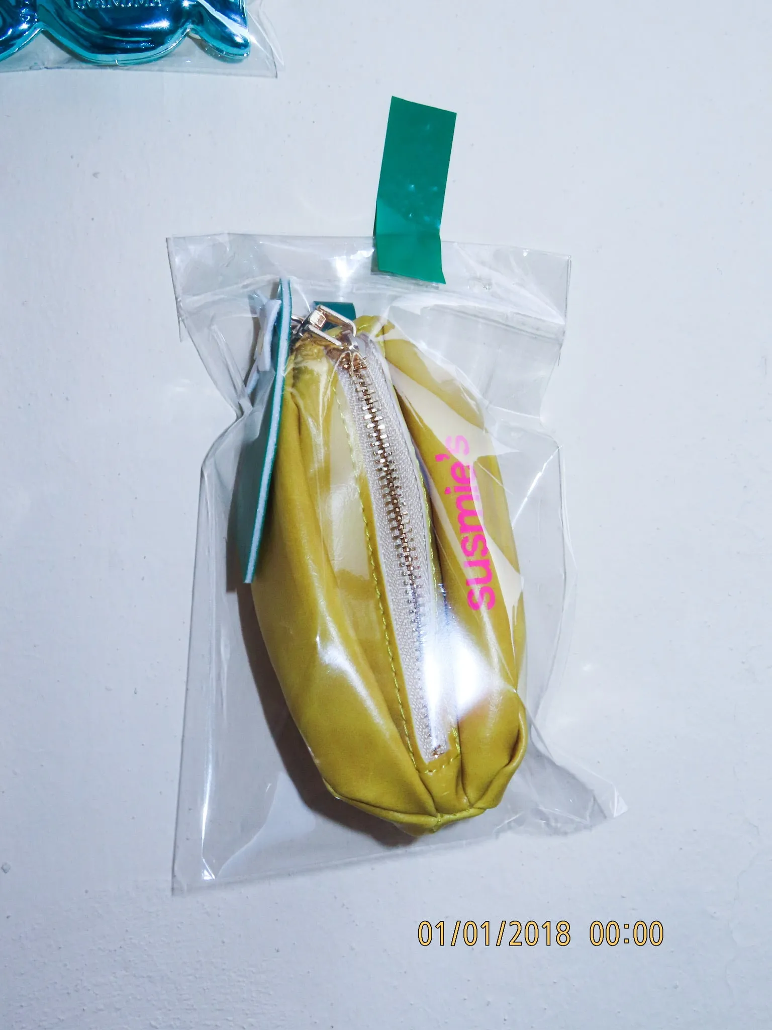 Lemon Pouch Key Charm