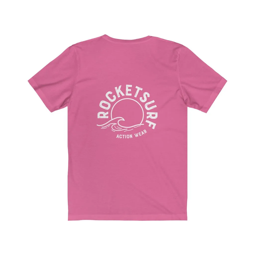 Life's A Beach Find Your Wave Unisex Short Sleeve Tee - 2 sided
