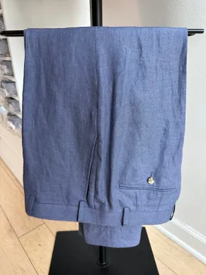 Light Blue Linen Premium Suit Pant