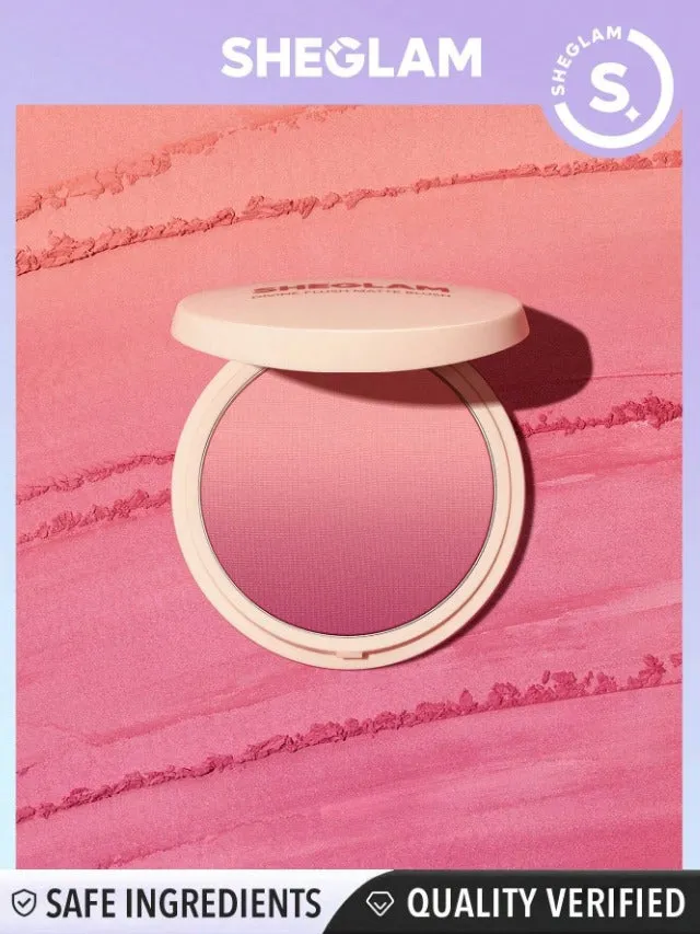Lightweight Matte Blush - Insta Flame- FD ⚡