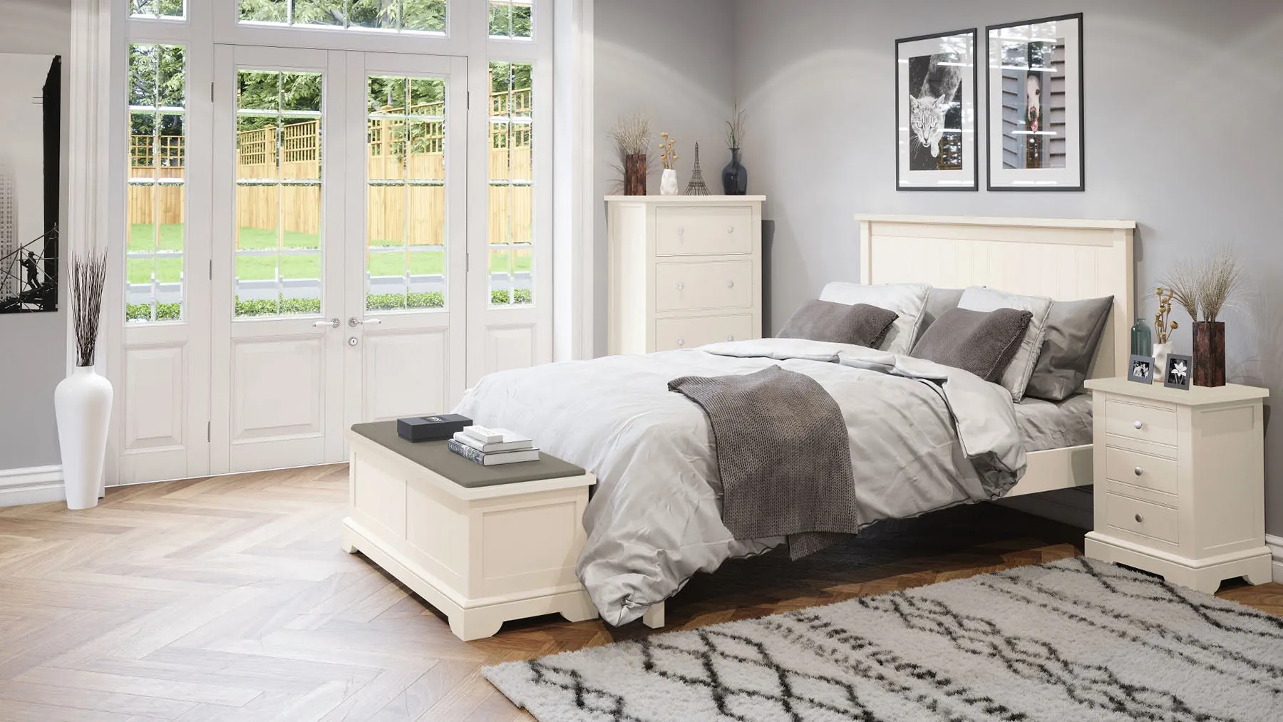 Lilibet 3 Over 4 Chest Of Drawers