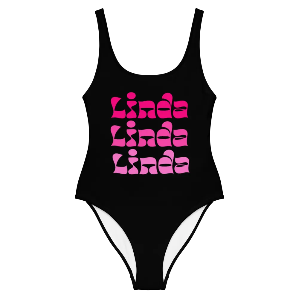 Linda One-Piece Black Swimsuit
