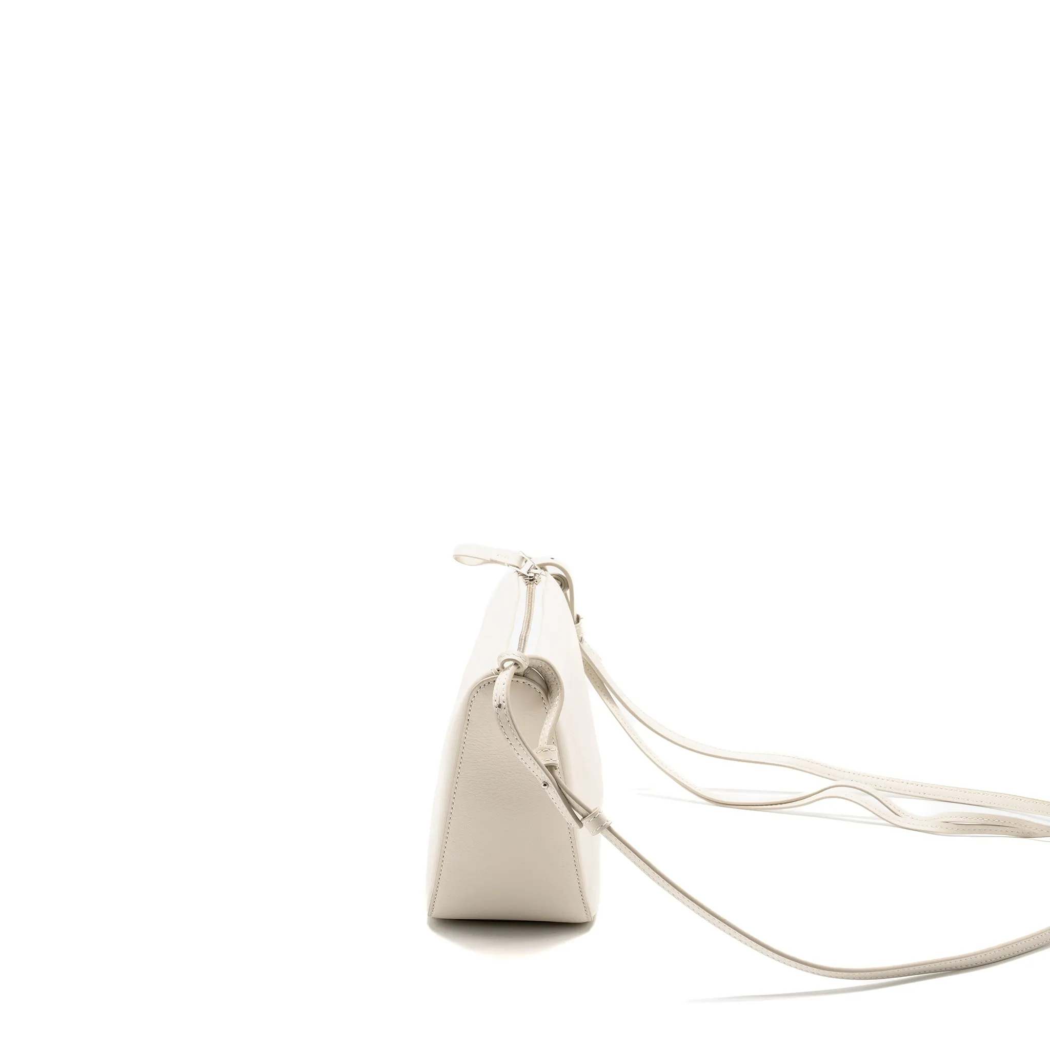 Loewe Mini Hammock Hobo Classic Calfskin White SHW