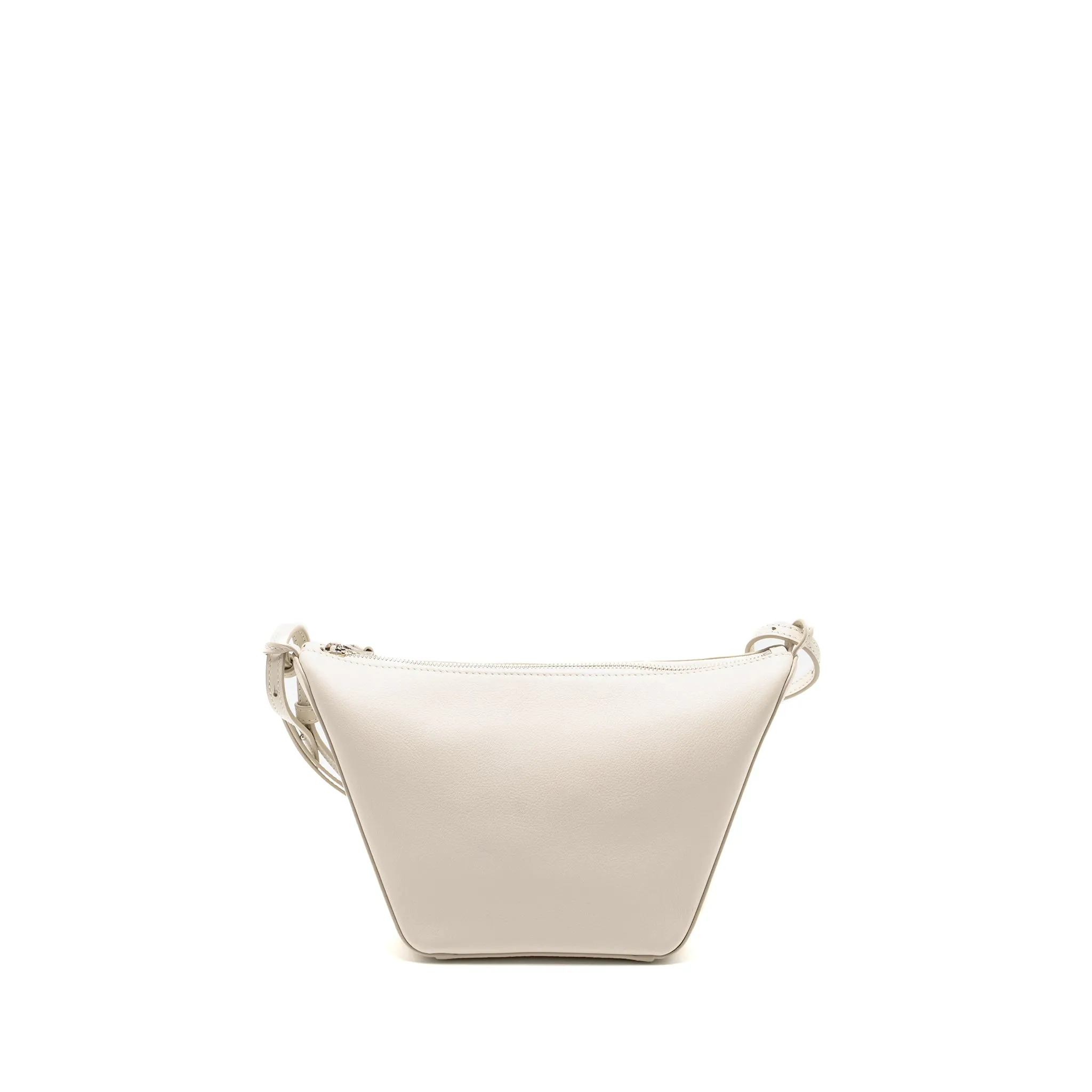 Loewe Mini Hammock Hobo Classic Calfskin White SHW