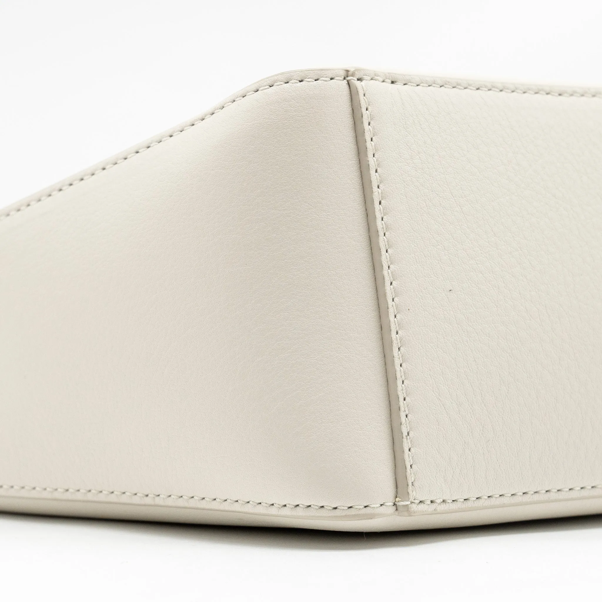 Loewe Mini Hammock Hobo Classic Calfskin White SHW