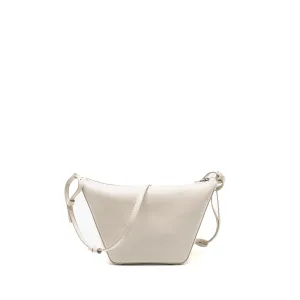 Loewe Mini Hammock Hobo Classic Calfskin White SHW