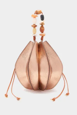 Lotus Flower Pochette in Rose Gold