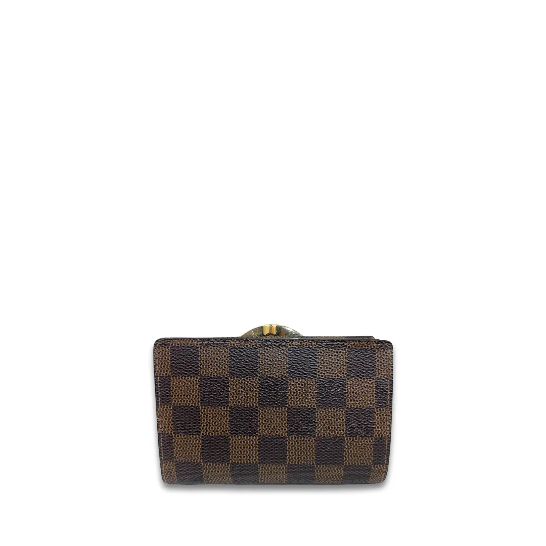 Louis Vuitton	Damier Ebene French Purse Wallet