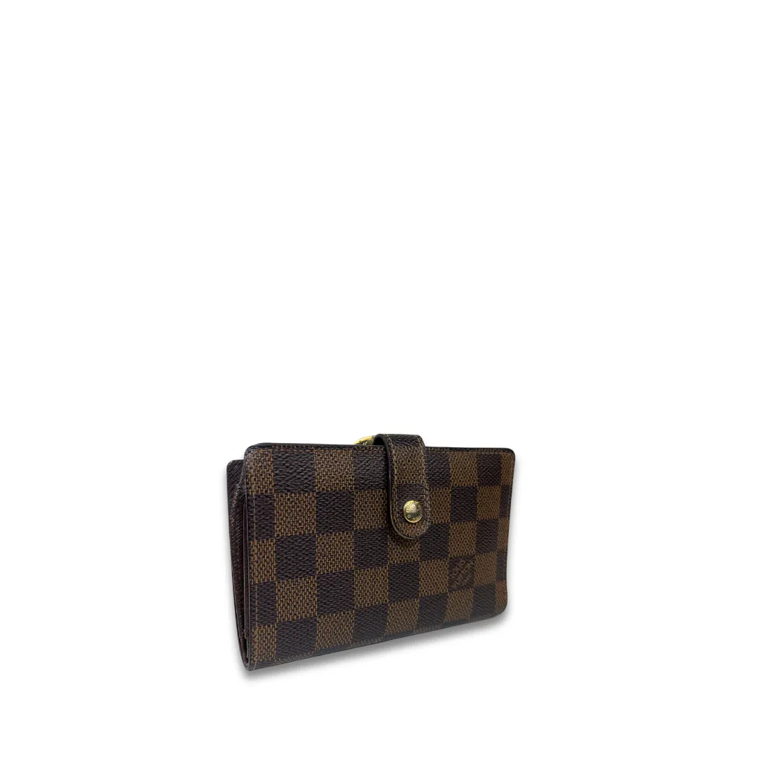 Louis Vuitton	Damier Ebene French Purse Wallet