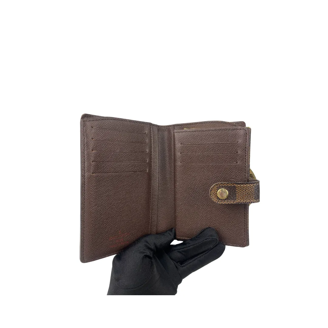 Louis Vuitton	Damier Ebene French Purse Wallet