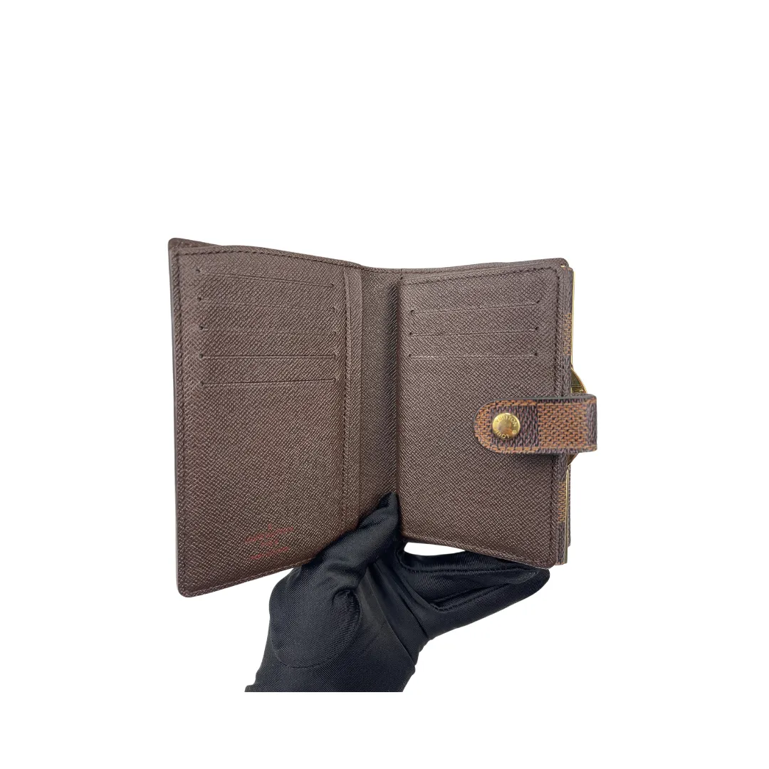 Louis Vuitton	Damier Ebene French Purse Wallet