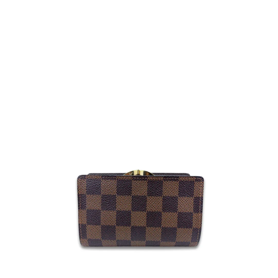 Louis Vuitton	Damier Ebene French Purse Wallet