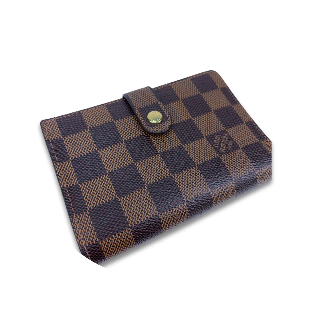 Louis Vuitton	Damier Ebene French Purse Wallet