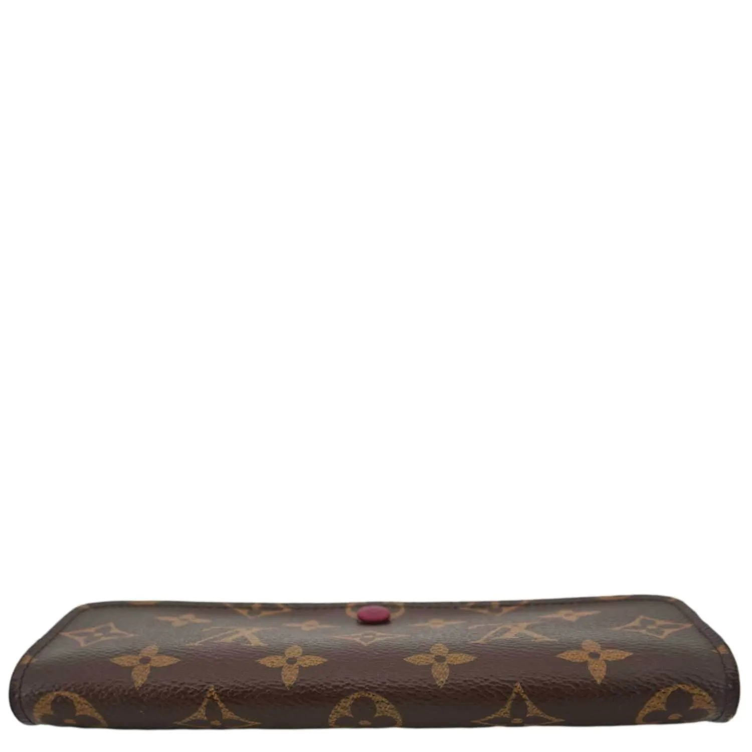 LOUIS VUITTON Emilie Monogram Canvas Wallet Fuchsia