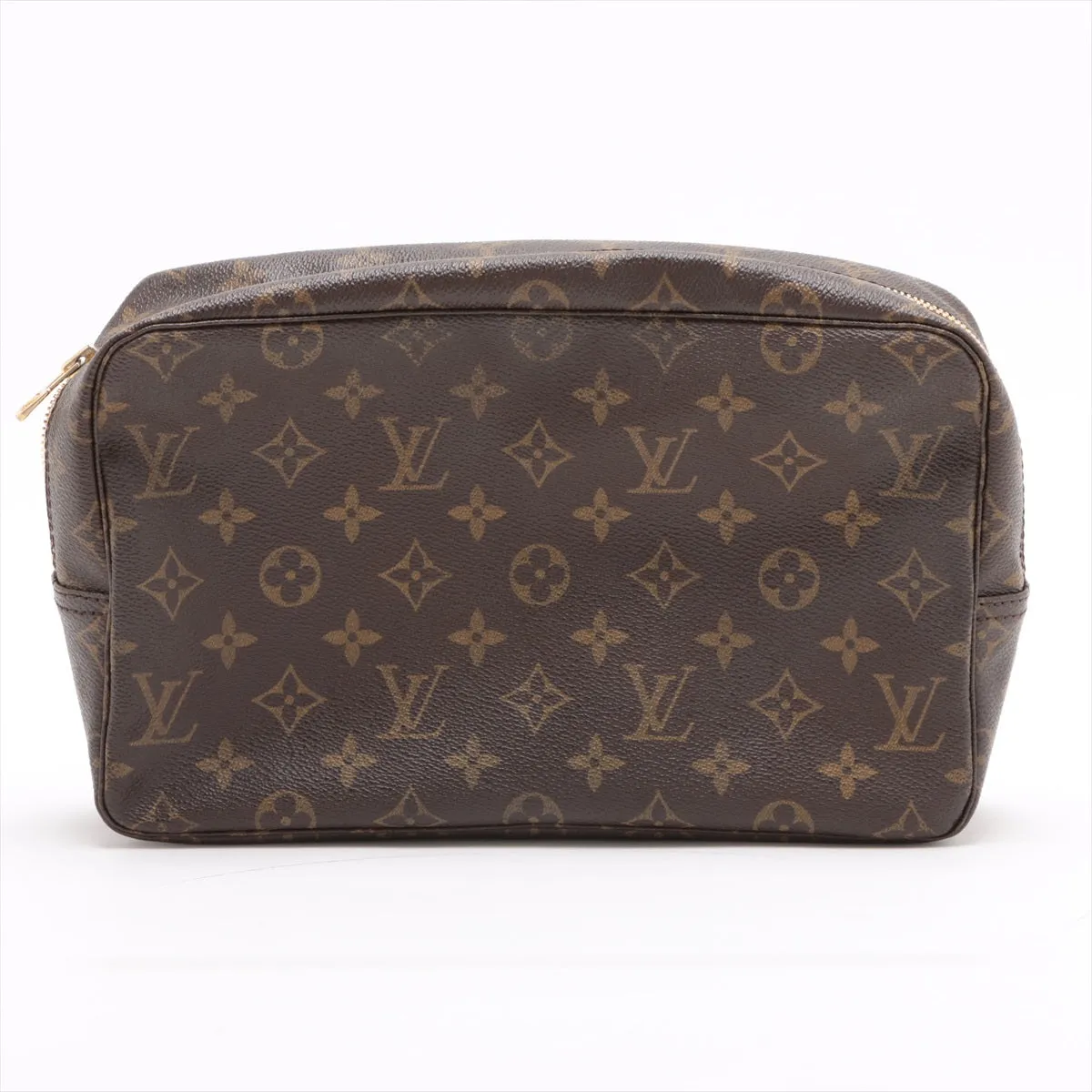 Louis Vuitton Monogram Canvas Trousse Toilette 28 Brown #3278