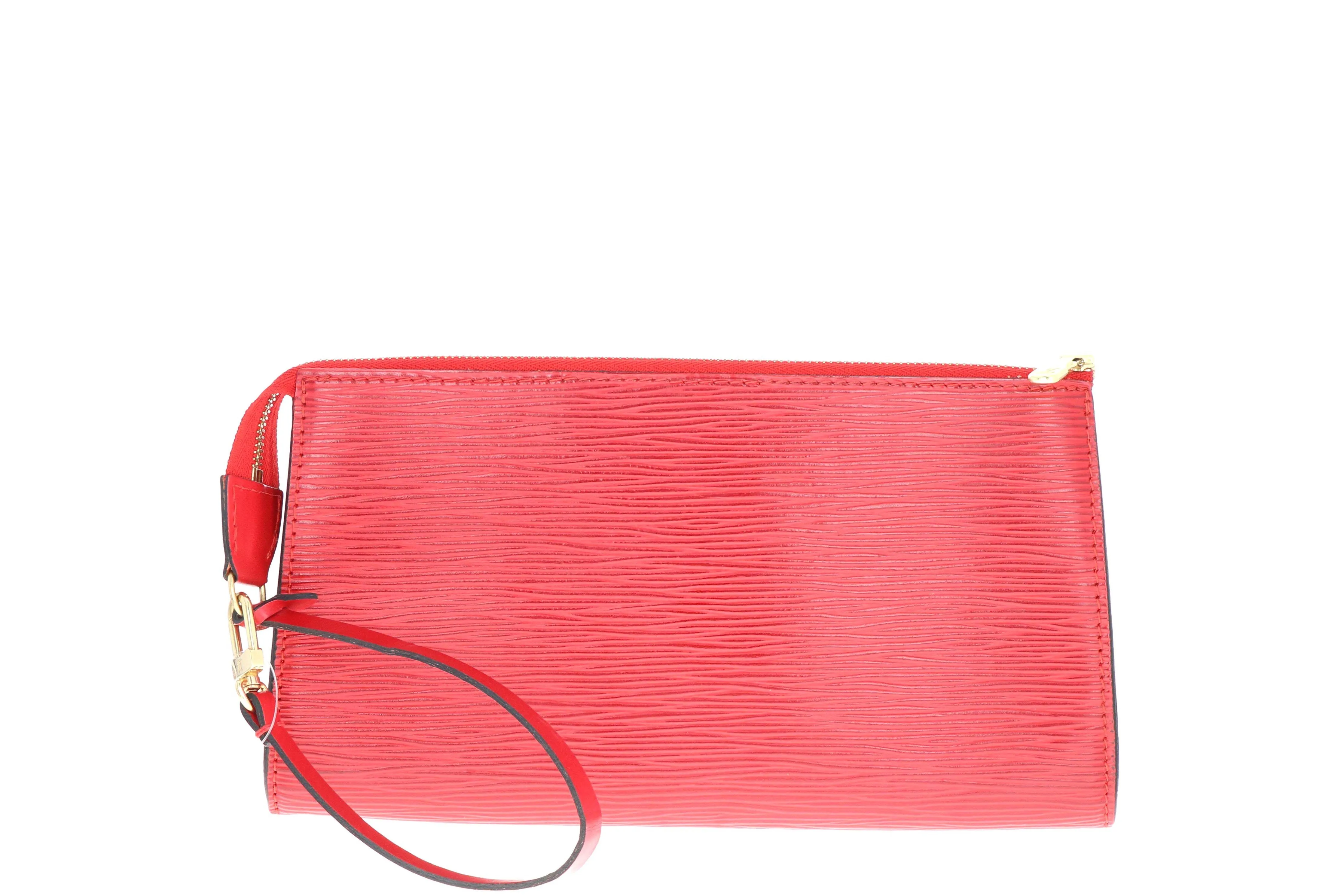 Louis Vuitton Red Epi Pochette