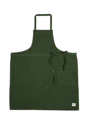 Lyon Bib Apron ⏤ Ponderosa Green