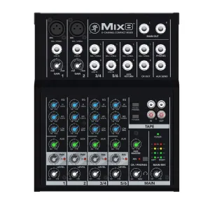 Mackie Mix 8 8-Channel Compact Mixer