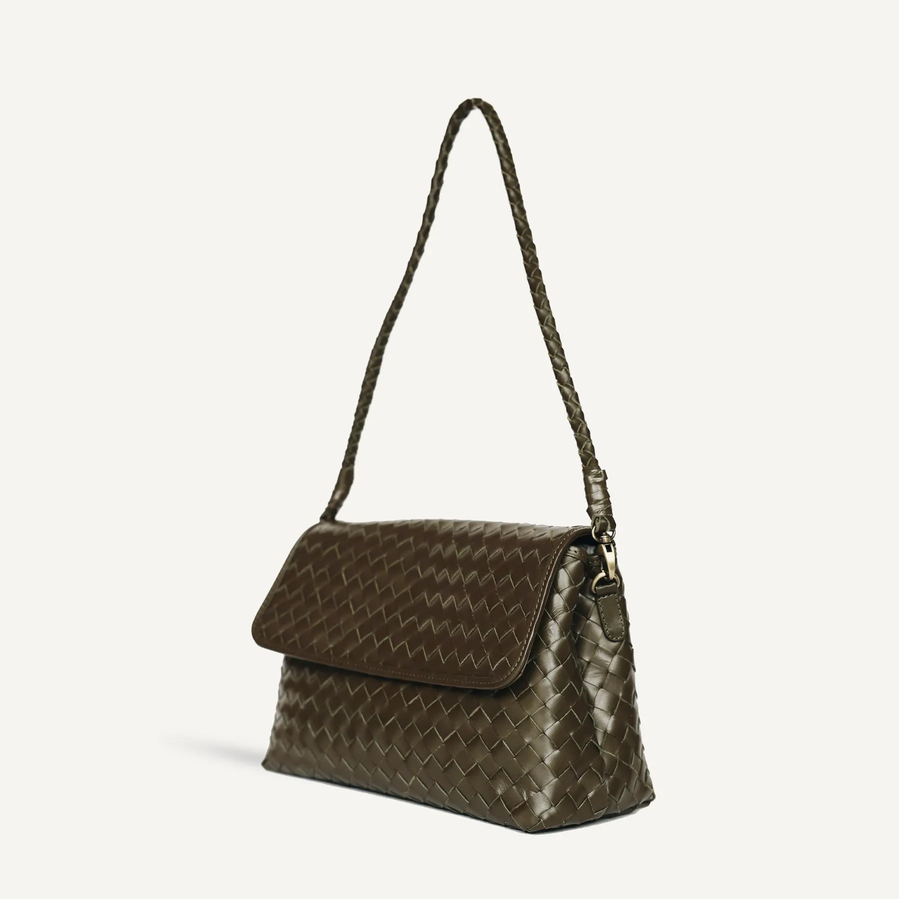 Madeleine Handbag in Olive