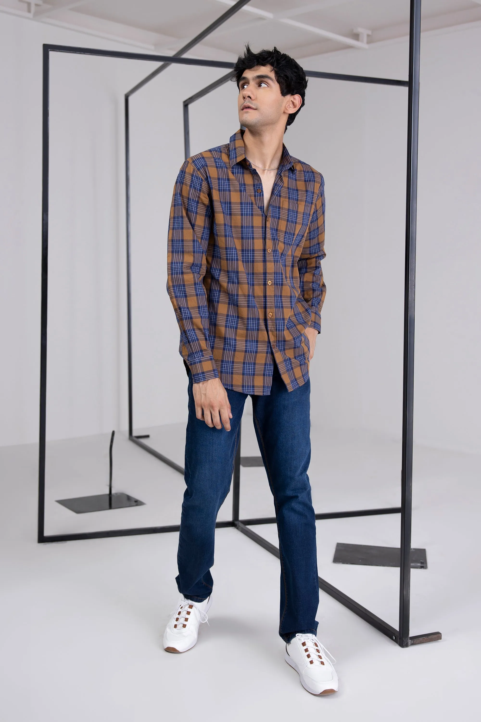 Madras Plaid Shirt