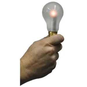 Magic Light Bulb Glass