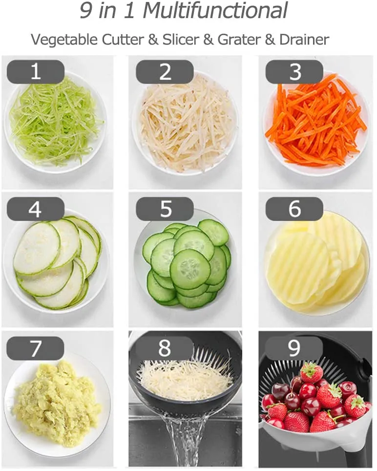 Magic Rotate The Vegetable Cutter