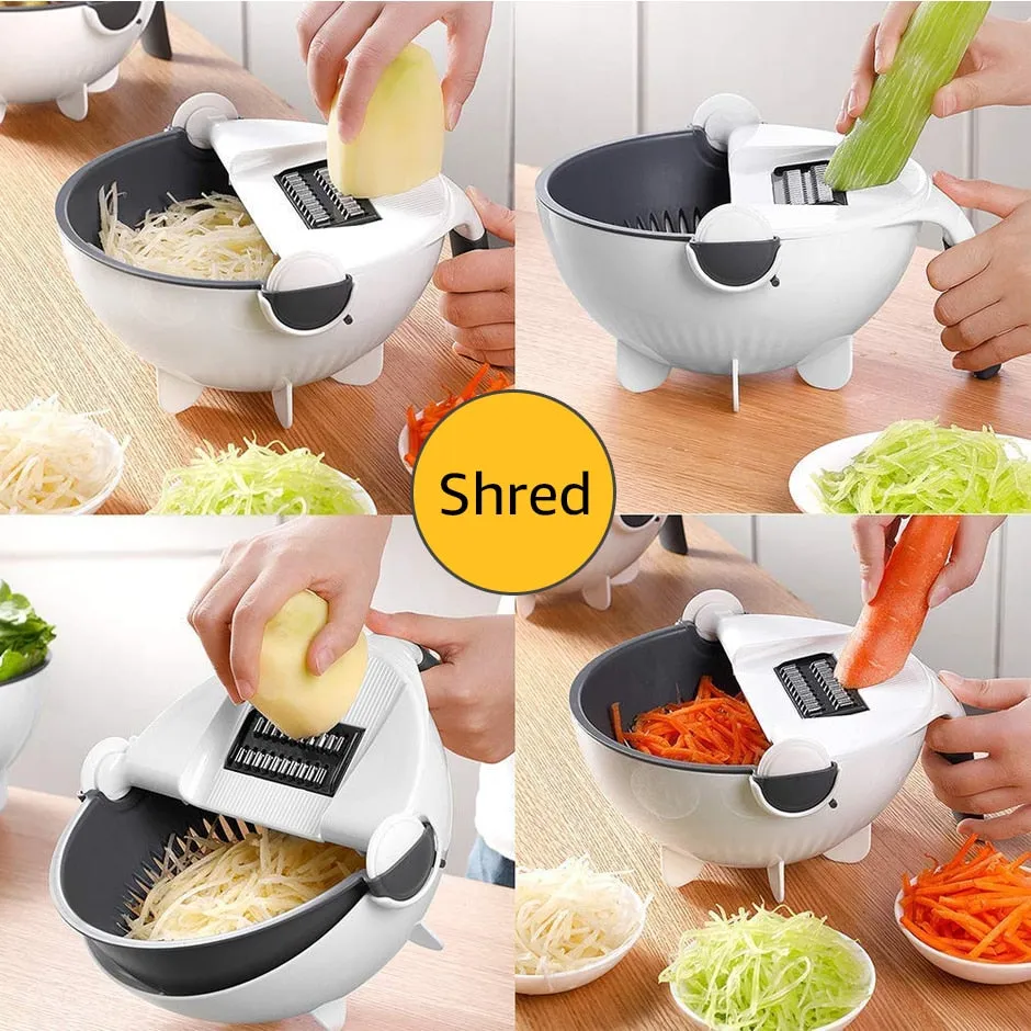 Magic Rotate The Vegetable Cutter